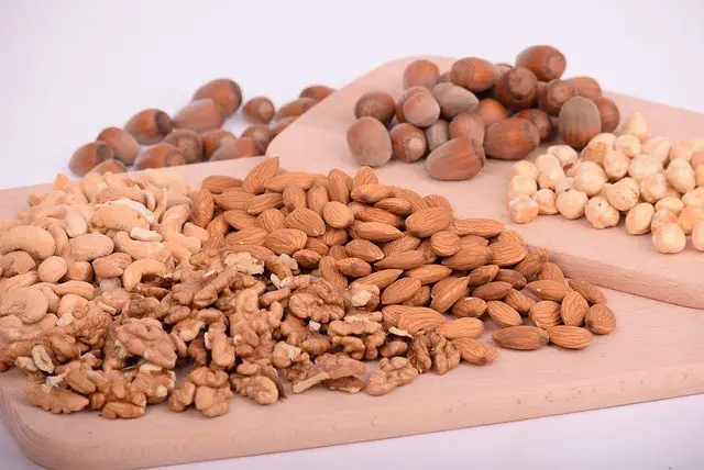 nuts, almonds, seeds