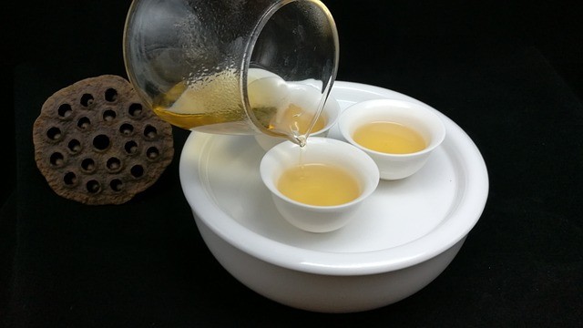 single clump tea, oolong tea, tea soup