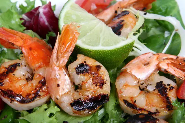 is shrimp good for high blood pressure