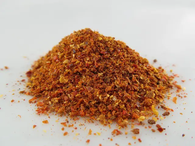 chili powder, paprika powder, seasoning