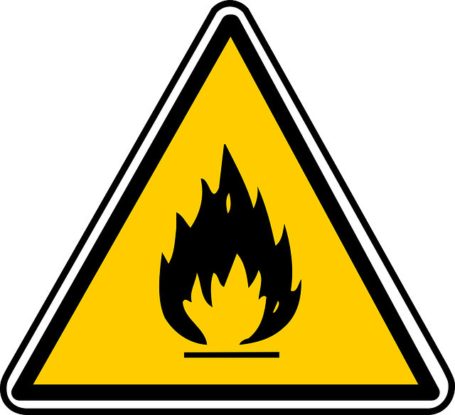 inflammable, sign, hazardous