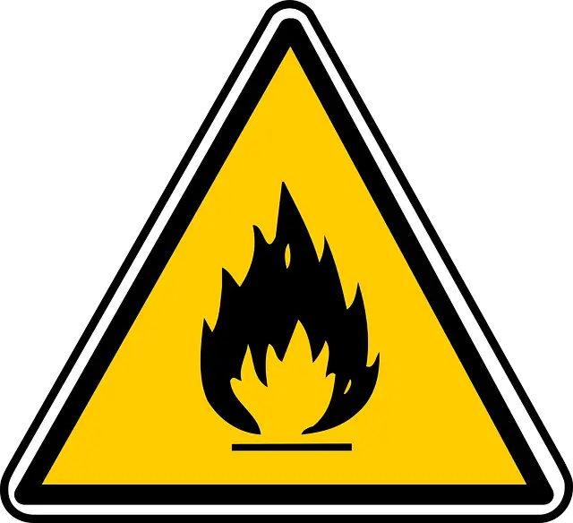 inflammable, sign, hazardous