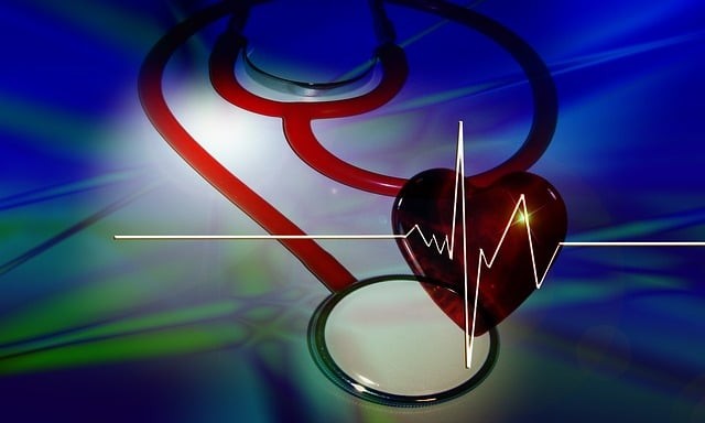 stestoskop, heart, curve