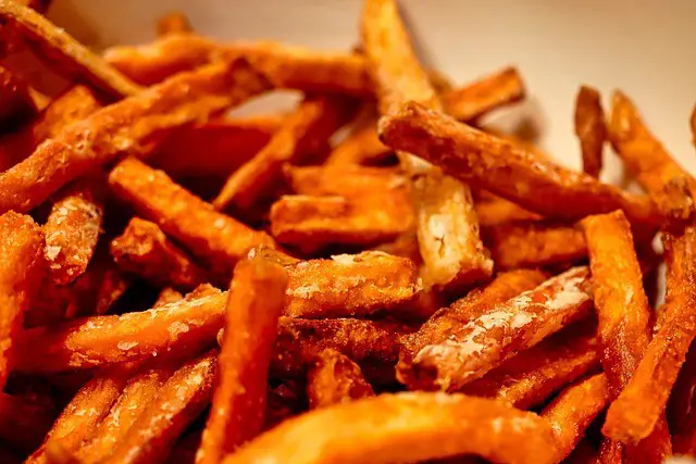 sweet potato, fries, meal