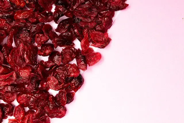 how many dried cranberries should i eat a day